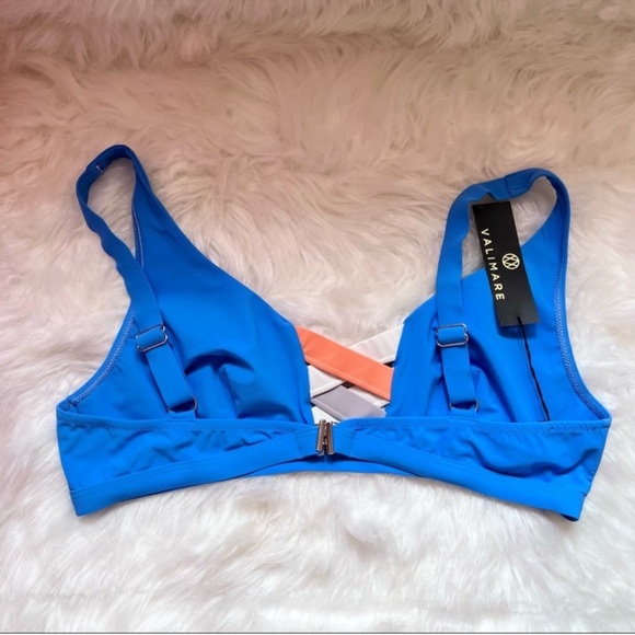 New! RARE VALIMARE Bandage Color Block Bikini Set - Picture 7 of 10